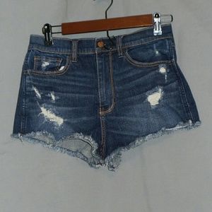 High rise Distressed Shorts